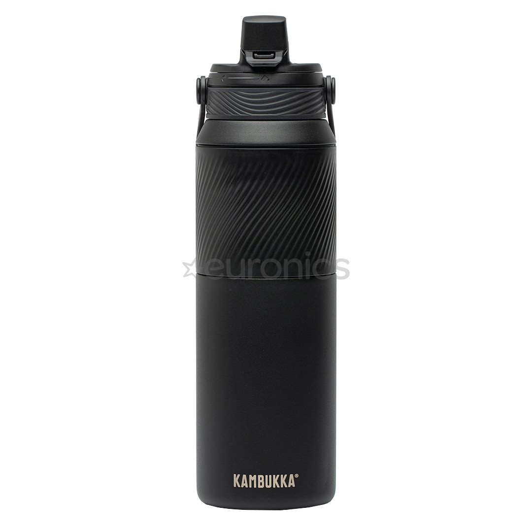 Kambukka Dupla Insulated, Black Raven, 1000 ml, black - Water bottle 11-10007