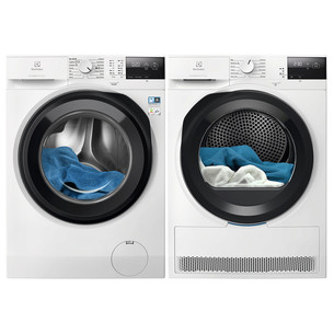 Electrolux, 9 kg + 9 kg - Veļas mazgājamā mašīna + veļas žāvētājs
