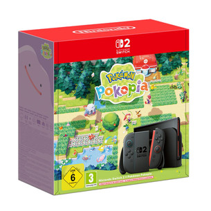 Nintendo Switch 2 Pokemon Pokopia Bundle, черный - Комплект с игровой консолью