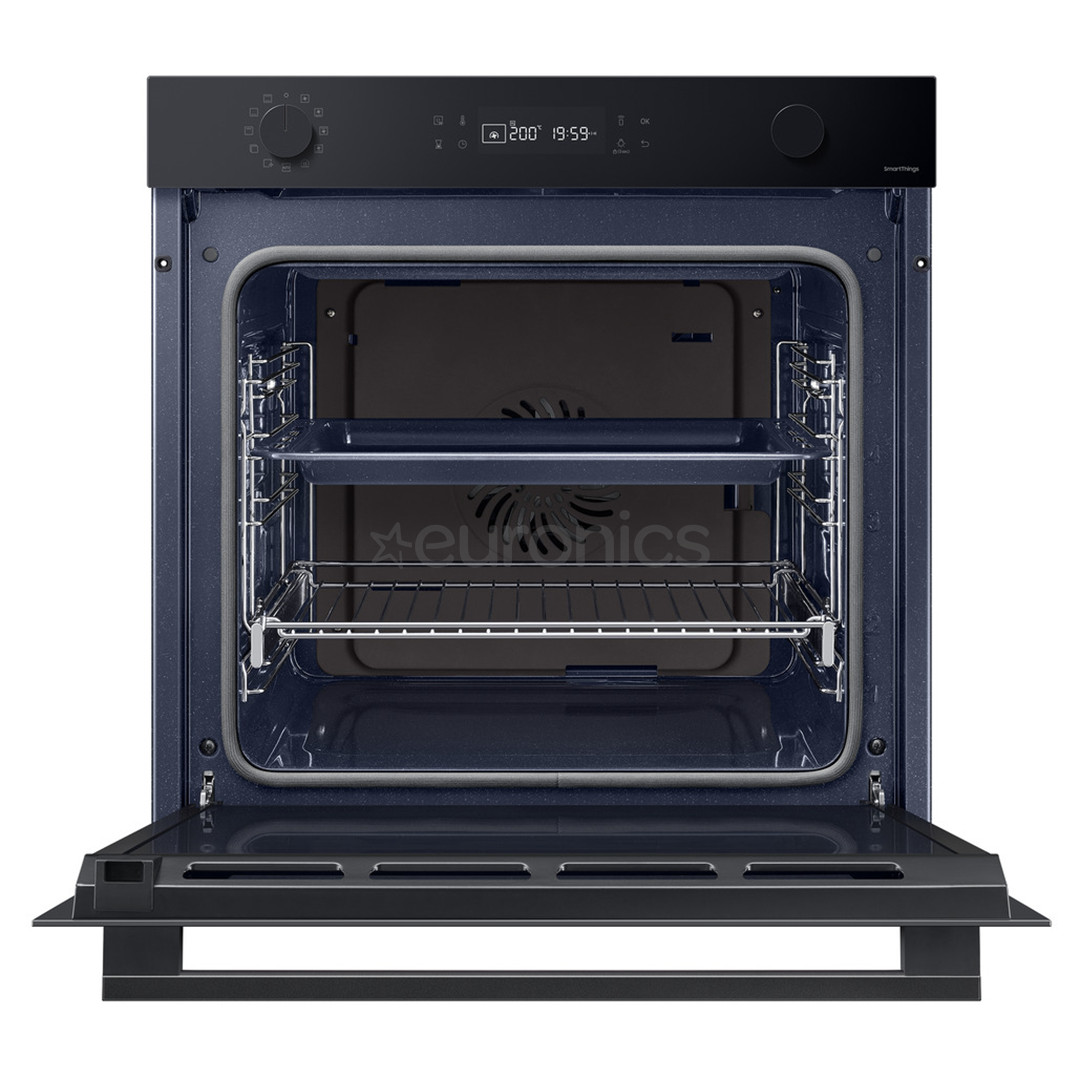 Samsung Bespoke, SmartThings Cooking, katalītiskā tīrīšana, 76 L, melna - Iebūvējama elektriskā cepeškrāsns