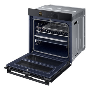 Samsung Dual Cook, pirolītiskā tīrīšana, 76 L, melna - Iebūvējama elektriskā cepeškrāsns