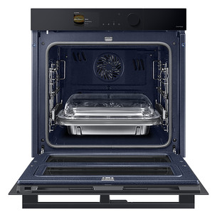 Samsung Dual Cook, pirolītiskā tīrīšana, 76 L, melna - Iebūvējama elektriskā cepeškrāsns