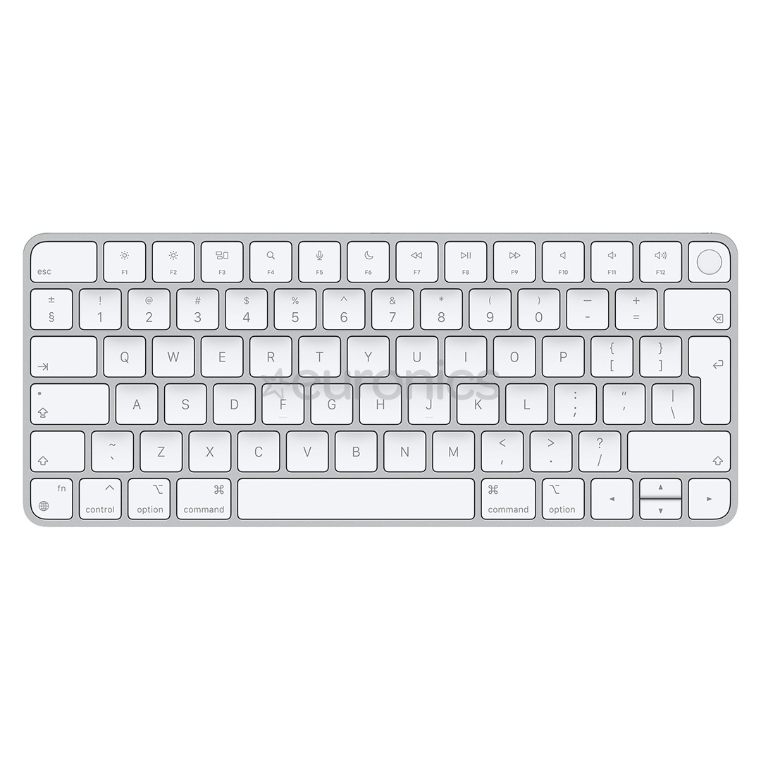 Touch ID搭載Magic Keyboard ・Magic Trackpad Apple Magic Keyboard with Touch ID, ENG, white - Wireless keyboard