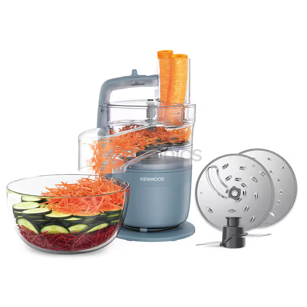 Kenwood MultiPro Go, 900 W, zila - Virtuves kombains FDP23.140GY