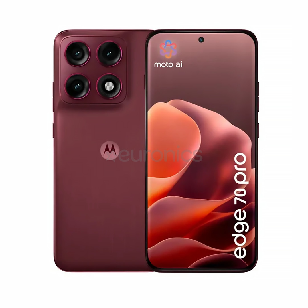 Motorola Edge 70 Pro, tumši sarkana - Viedtālrunis