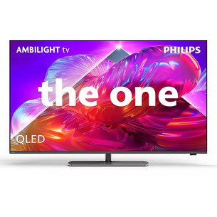 Philips The One PQS9011, 50'', 4K UHD, QLED, черный - Телевизор
