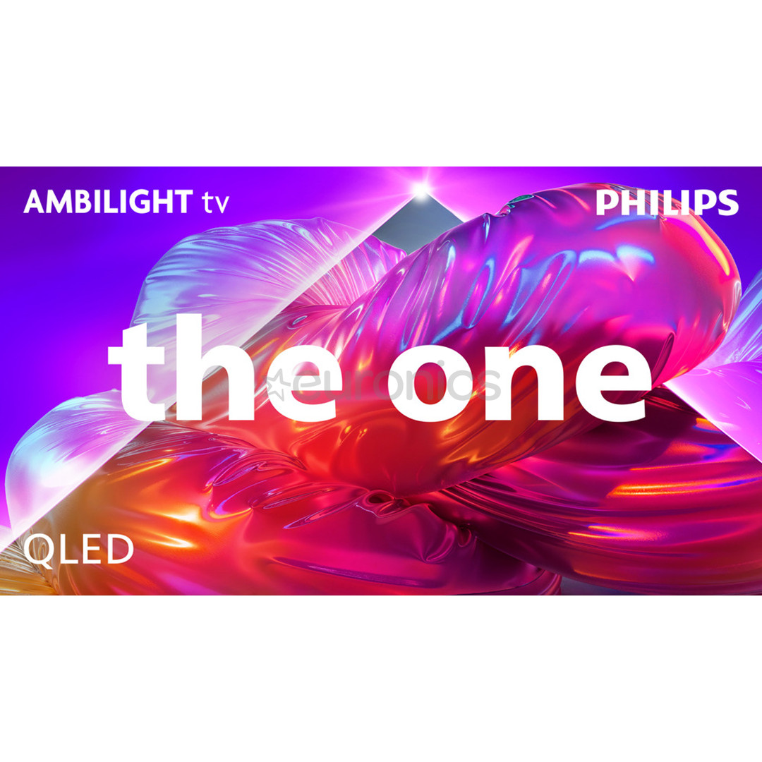 Philips The One PQS9011, 75'', 4K UHD, QLED, черный - Телевизор