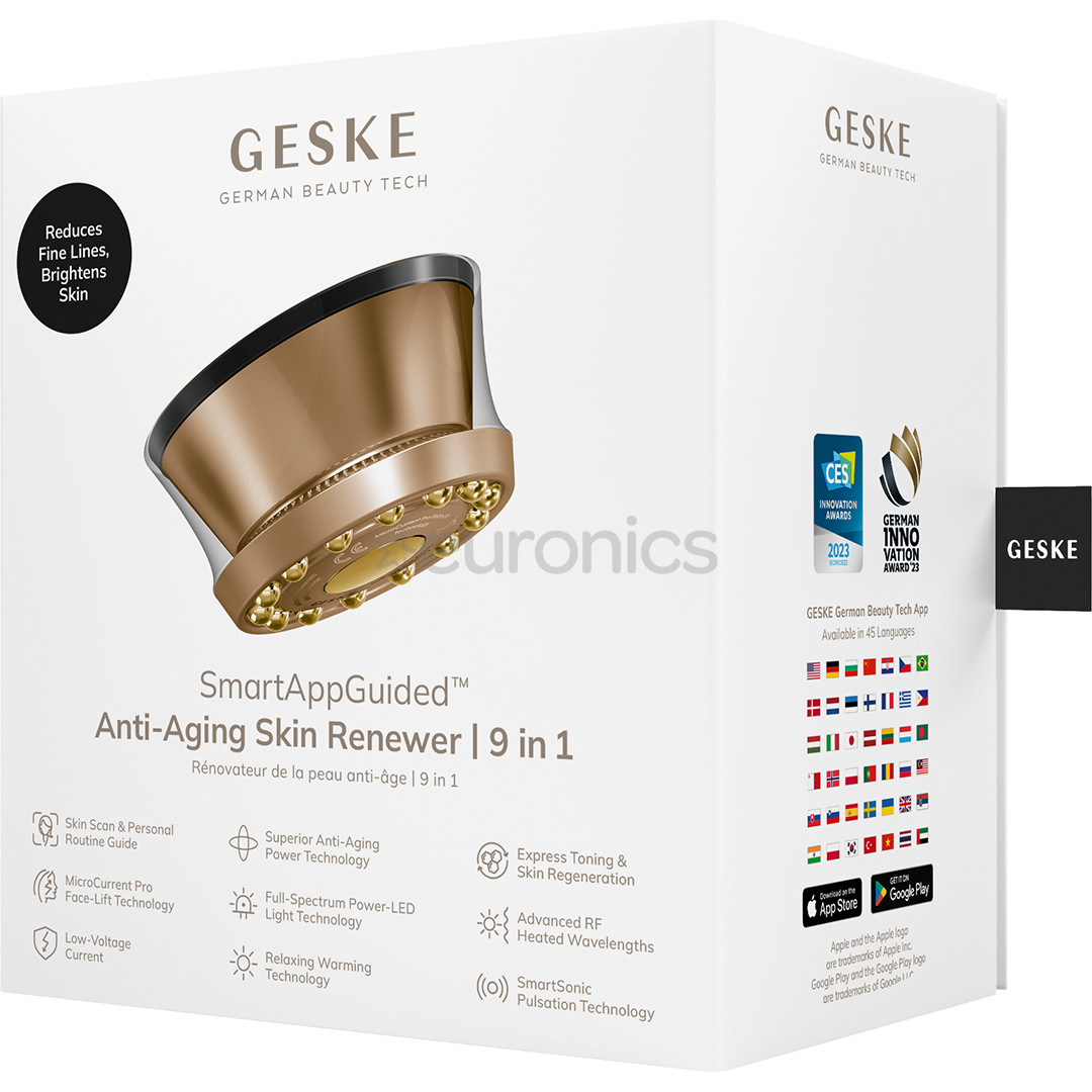 Geske SmartAppGuided, 9-in-1, grey - Anti-Aging Skin Renewer