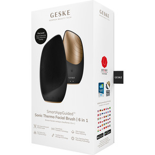 Geske Sonic Thermo Facial Brush, 6 в 1, серый - Многофункциональный прибор для ухода за лицом