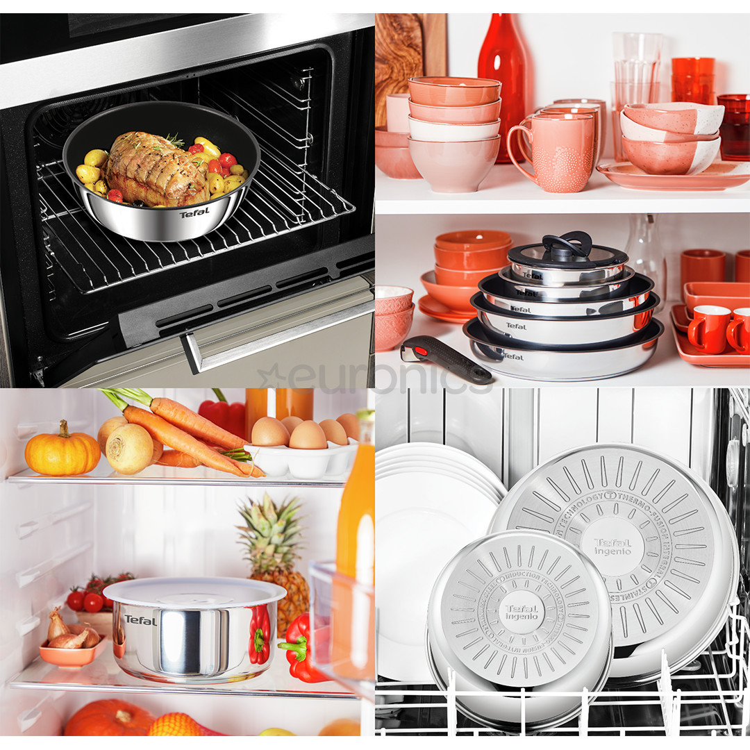 Tefal Ingenio Cook Eat, 6-piece set - Pots and pans set