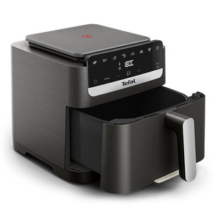 Tefal Easy Fry Mega Compact, 2020 Вт, 7,5 л, темно-серый - Аэрогриль