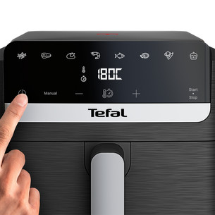 Tefal Easy Fry Mega Compact, 2020 Вт, 7,5 л, темно-серый - Аэрогриль