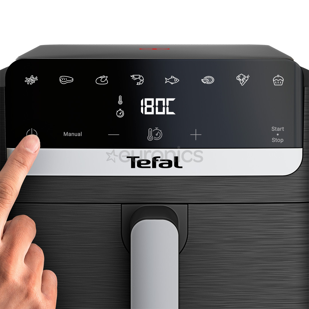 Tefal Easy Fry Mega Compact, 2020 Вт, 7,5 л, темно-серый - Аэрогриль