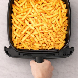 Tefal Easy Fry Mega Compact, 2020 Вт, 7,5 л, темно-серый - Аэрогриль