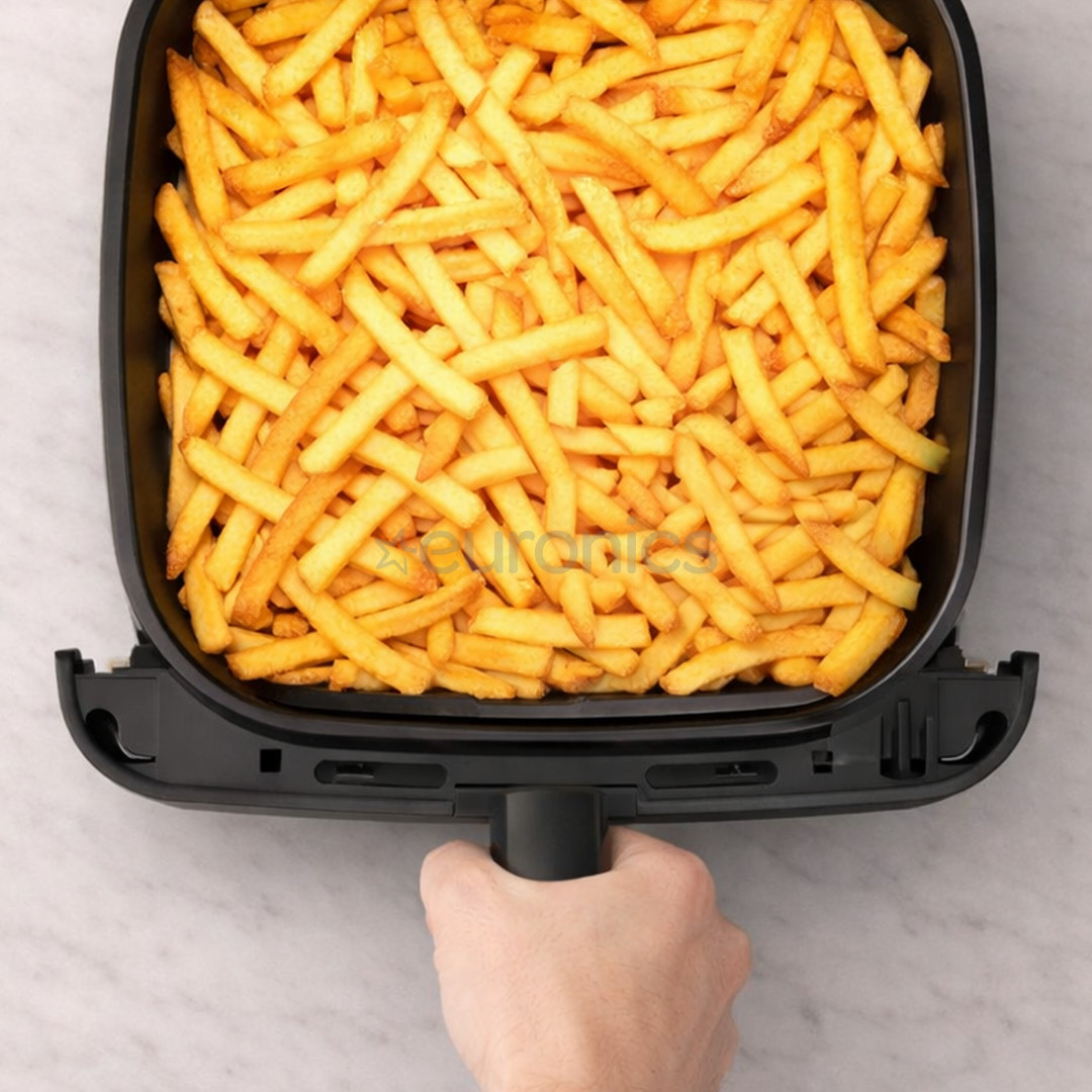 Tefal Easy Fry Mega Compact, 2020 Вт, 7,5 л, темно-серый - Аэрогриль
