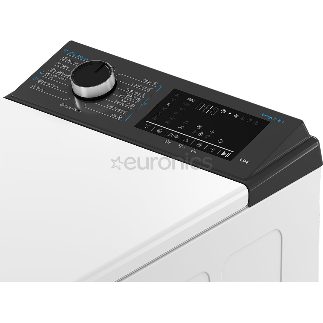 Beko, 6.5 kg, depth 60 cm, 1200 rpm - Top load washing machine