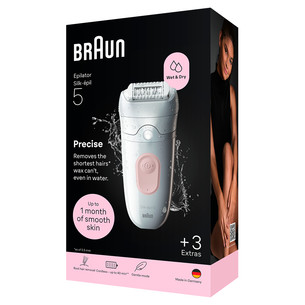 Braun Silk•épil 5, white - Epilator
