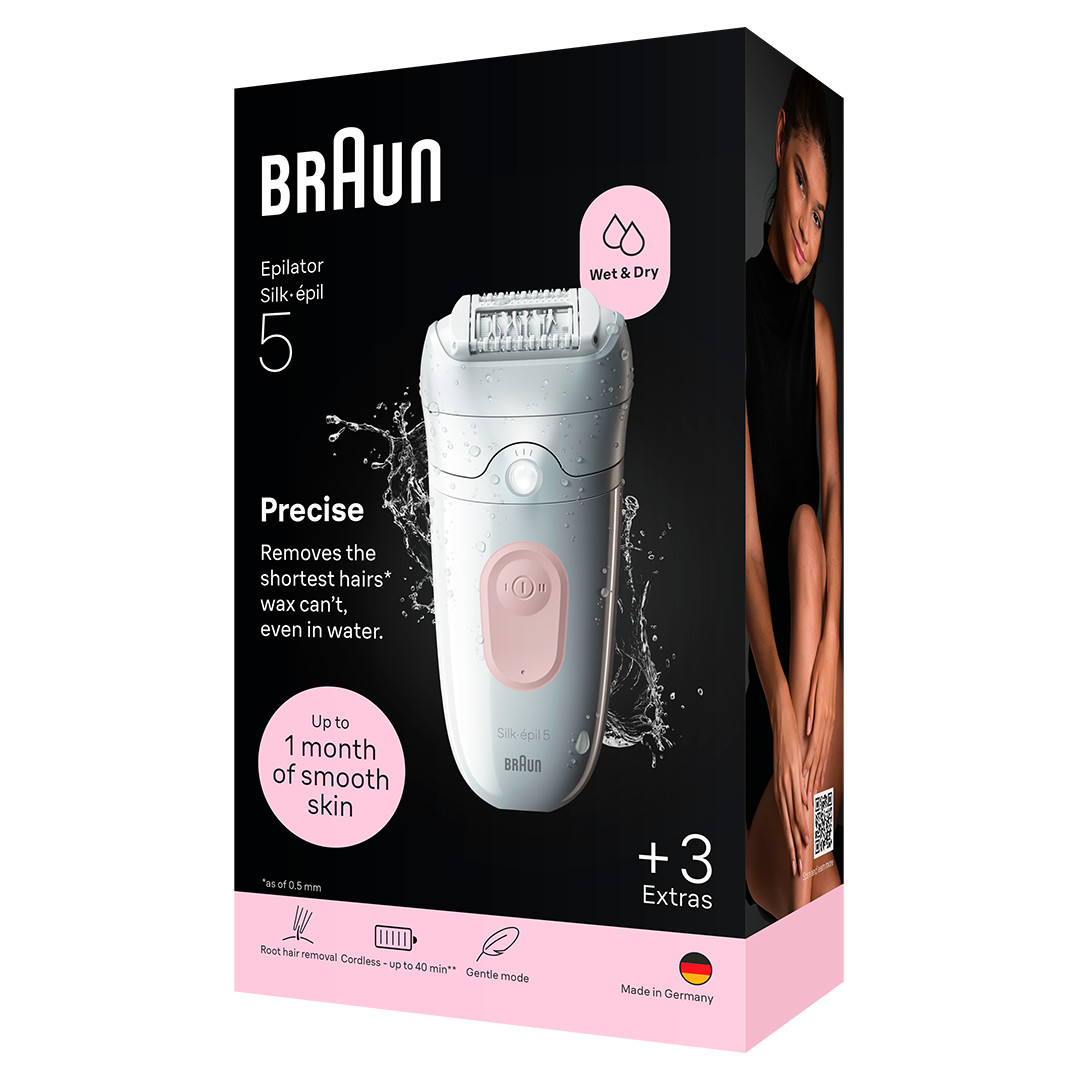 Braun Silk•épil 5, white - Epilator