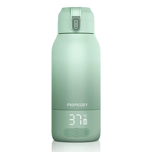 Momcozy, 0.5 L, green - Portable breast milk & water warmer INSTANT.HEATER