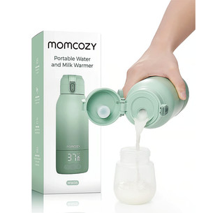 Momcozy, 0.5 L, green - Portable breast milk & water warmer