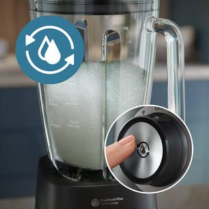 Philips 5000, melna - Blenderis