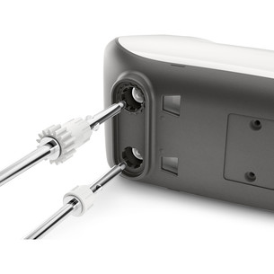 Philips Viva Collection, 450 W, balta/pelēka - Rokas mikseris