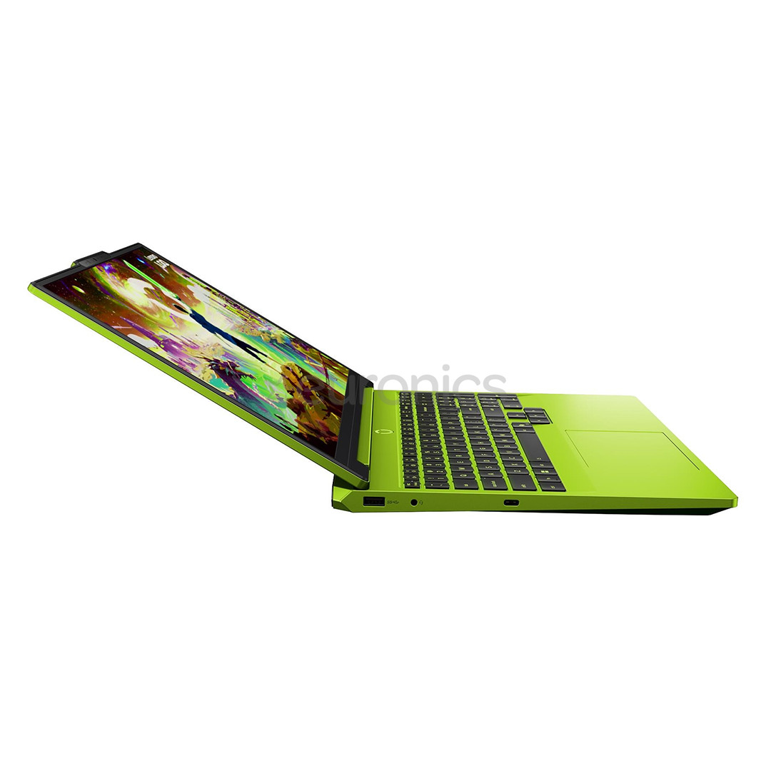 Lenovo LOQ 15 Gen 11, 15,3'', WQHD, 165 Hz, Ryzen 7, 16 GB, 512 GB, RTX 5060, ENG, zaļa - Portatīvais dators