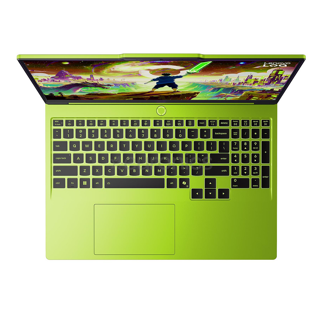 Lenovo LOQ 15 Gen 11, 15,3'', WQHD, 165 Hz, Ryzen 7, 16 GB, 512 GB, RTX 5060, ENG, zaļa - Portatīvais dators