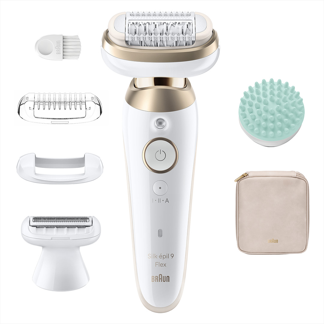 Braun Silk epil 9 Flex, balta - Epilators