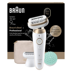 Braun Silk epil 9 Flex, balta - Epilators