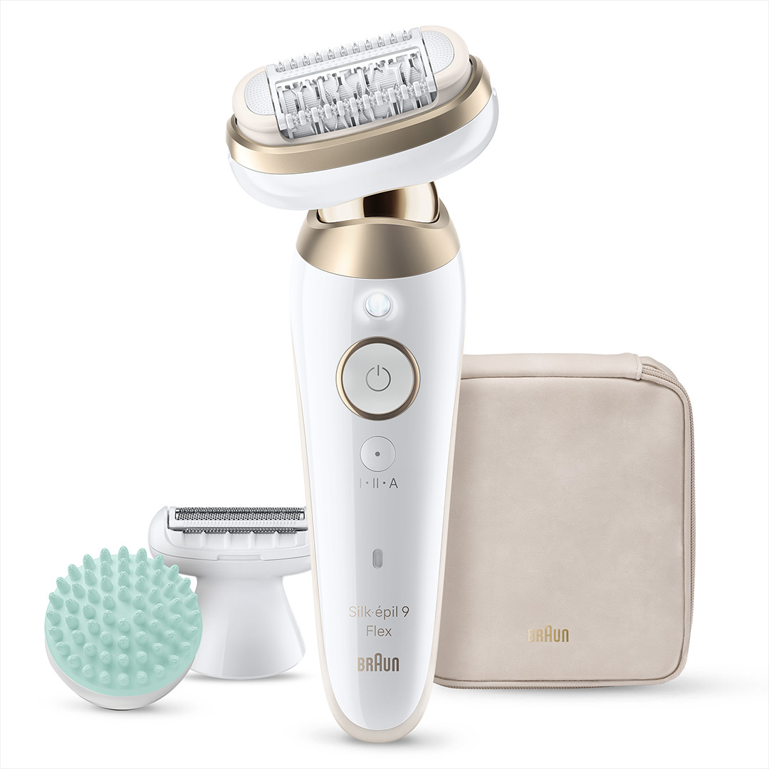 Braun Silk epil 9 Flex, balta - Epilators