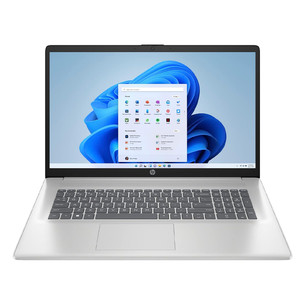 HP Laptop 17 cp3003, 17,3'', Ryzen 7, 16 GB, 512 GB, ENG, sudraba - Portatīvais dators