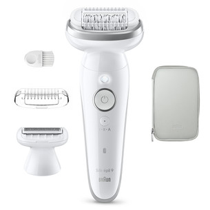 Braun Silk epil 9, Wet & Dry, white - Epilator SES9030NEW