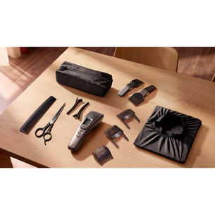 Philips, 0.5-28 mm, brūna/pelēka - Matu griežamā mašīna