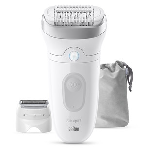 Braun Silk epil 7, white - Epilator