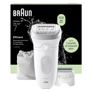 Braun Silk epil 7, white - Epilator
