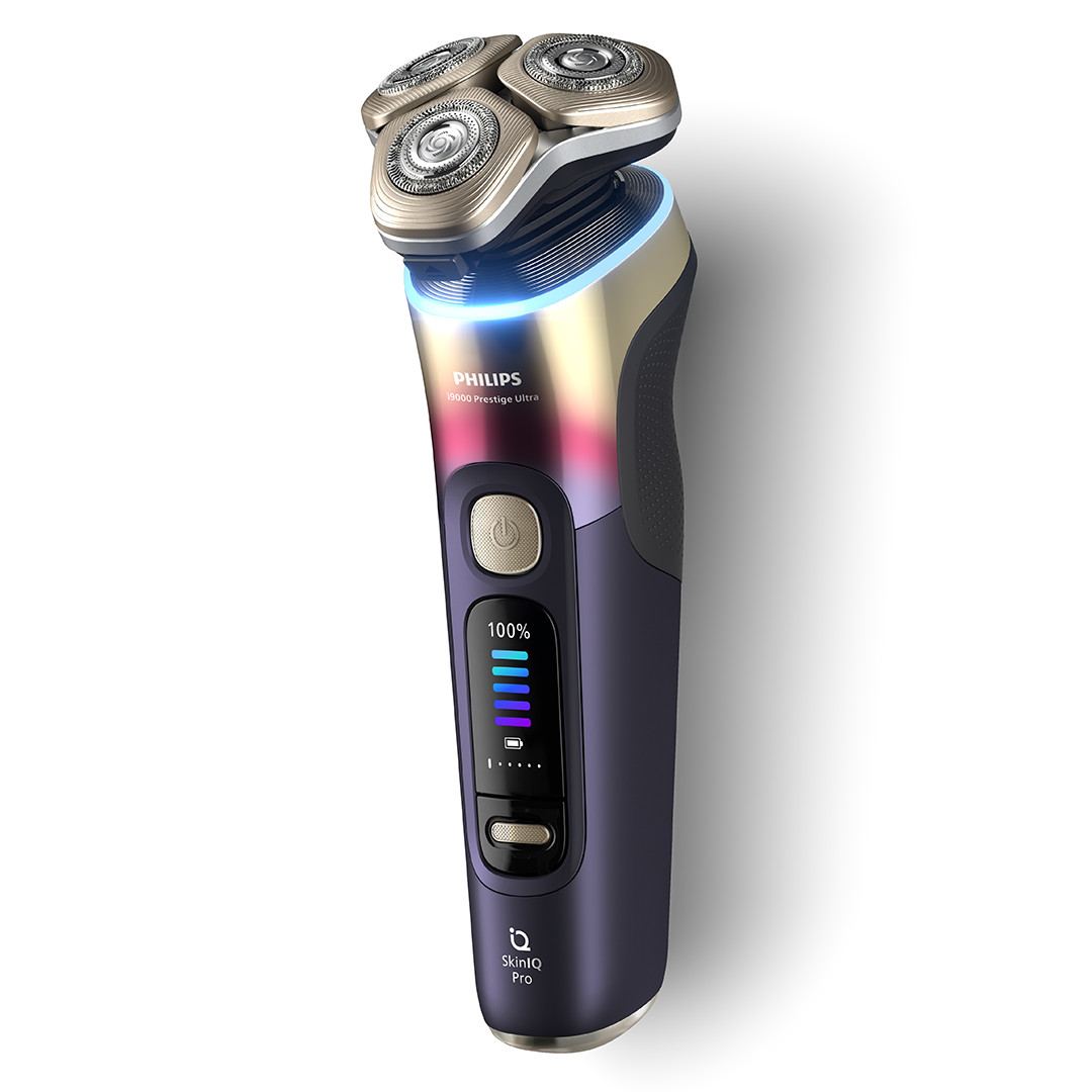 Philips i9000 Prestige Ultra, SkinIQ Pro, Wet & Dry, violet - Shaver