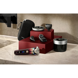Philips i9000 Prestige Ultra, SkinIQ Pro, Wet & Dry, violet - Shaver