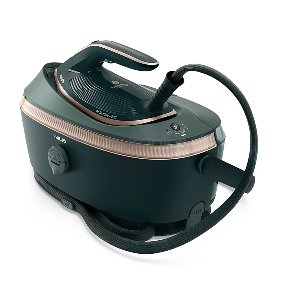 Philips PerfectCare 8000 Series, 3120 W, zaļa - Gludināšanas sistēma