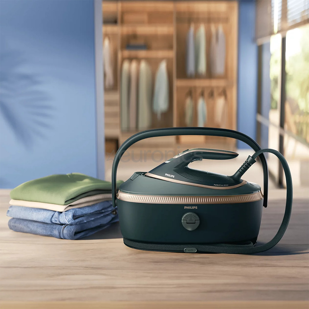 Philips PerfectCare 8000 Series, 3120 W, zaļa - Gludināšanas sistēma