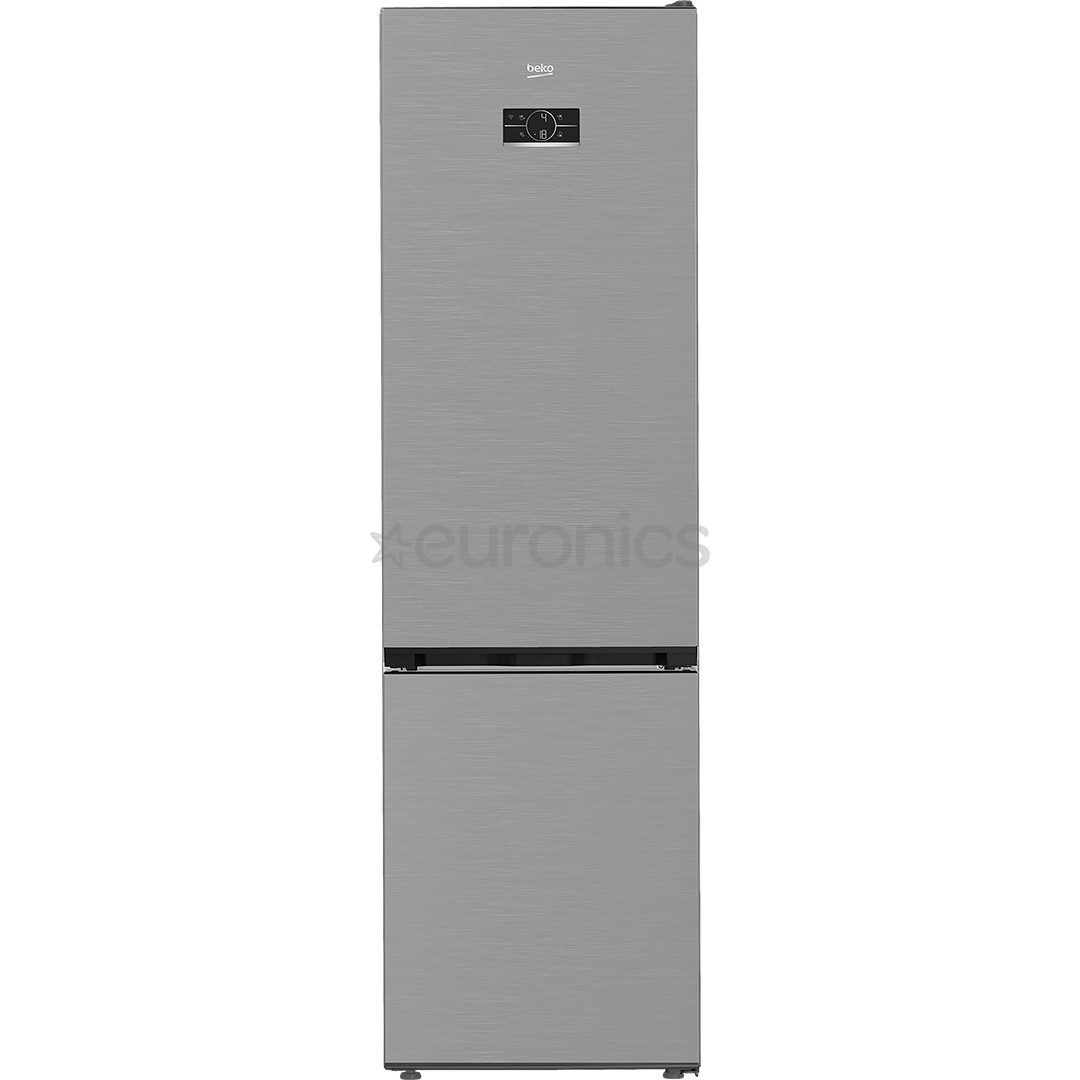 Beko, NoFrost, 415 L, augstums 204 cm, pelēka - Ledusskapis B5RCNA416HXBW