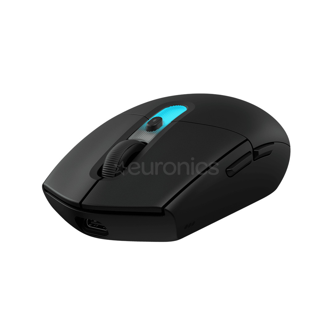 Logitech G305 X Superlight, melna - Bezvadu datorpele