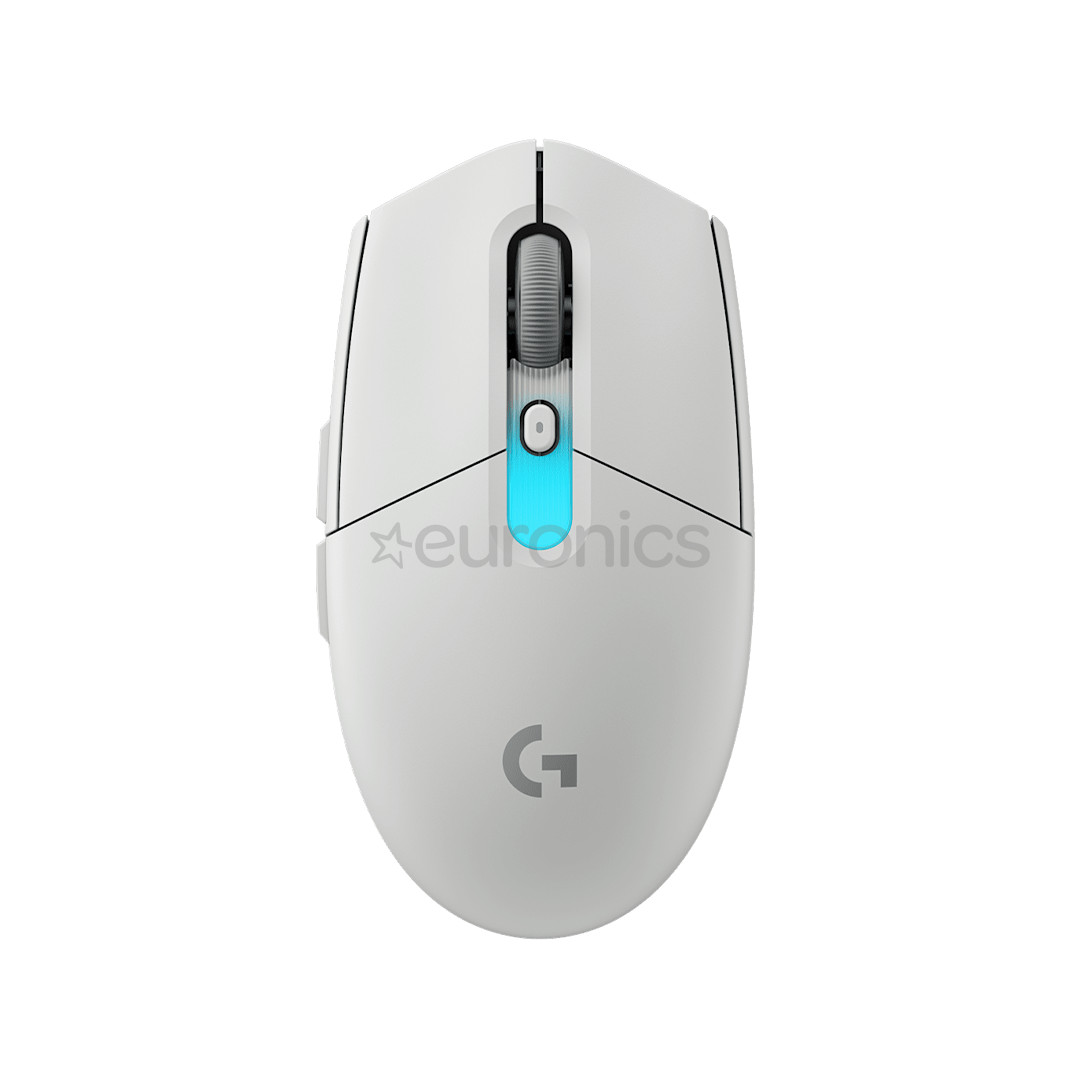 Logitech G305 X Superlight, balta - Bezvadu datorpele