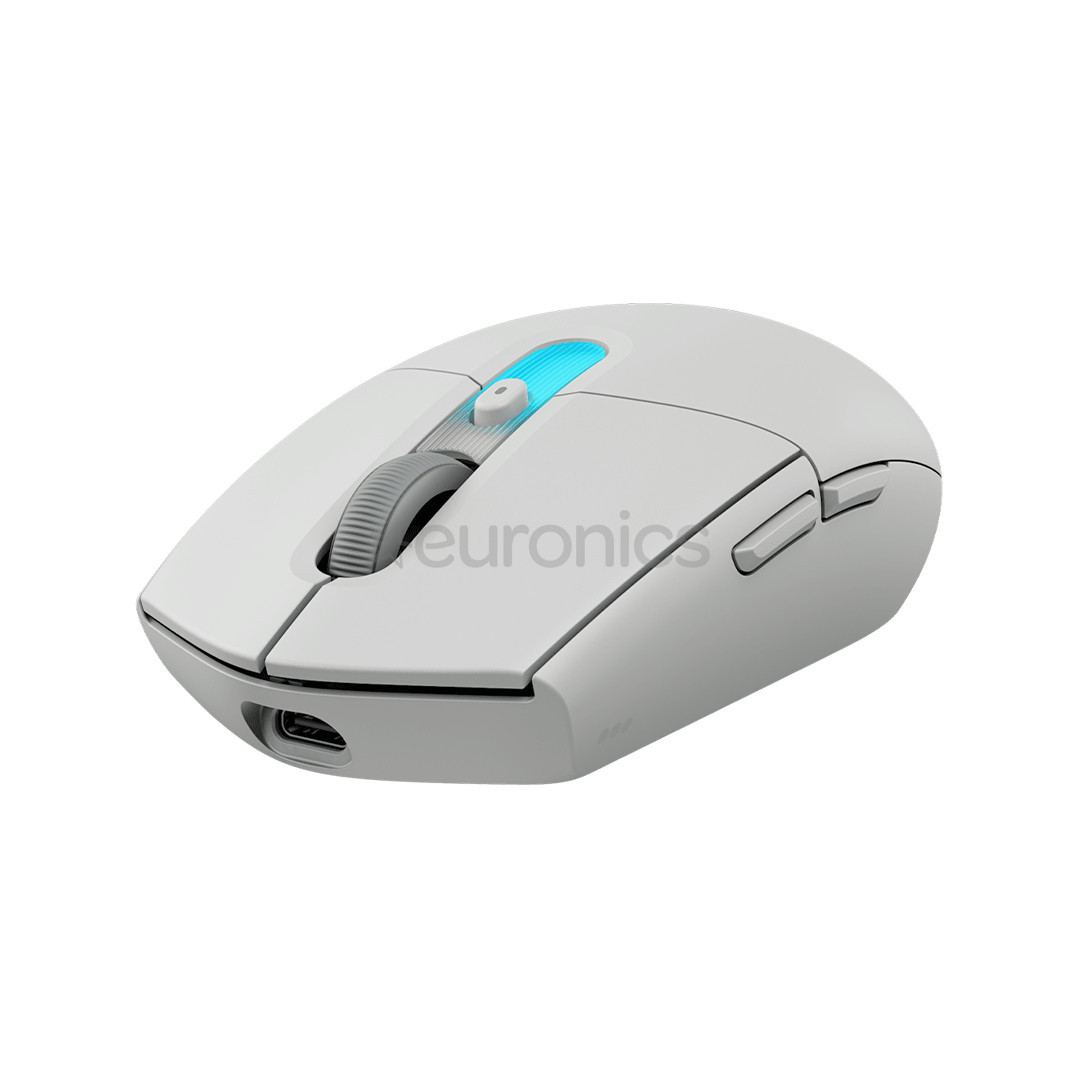 Logitech G305 X Superlight, balta - Bezvadu datorpele