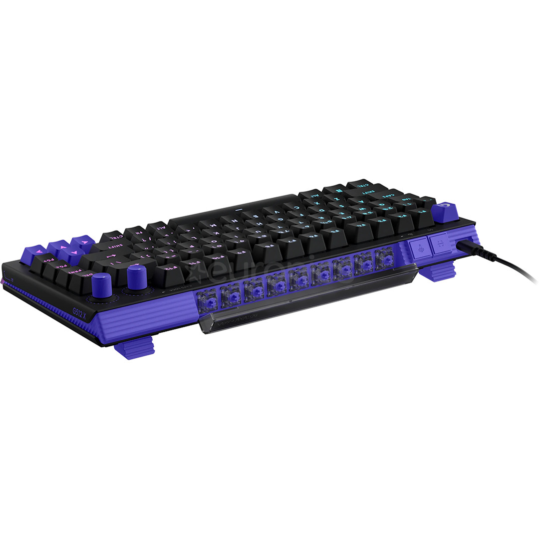 Logitech G512 X 75, Tactile, US, melna - Klaviatūra