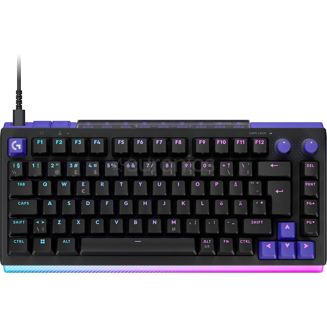 Logitech G512 X 75, Tactile, SWE, черный - Клавиатура