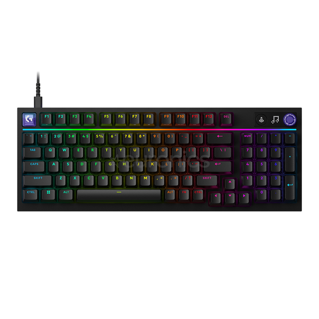 Logitech G316 X 98, Tactile, US, melna - Klaviatūra