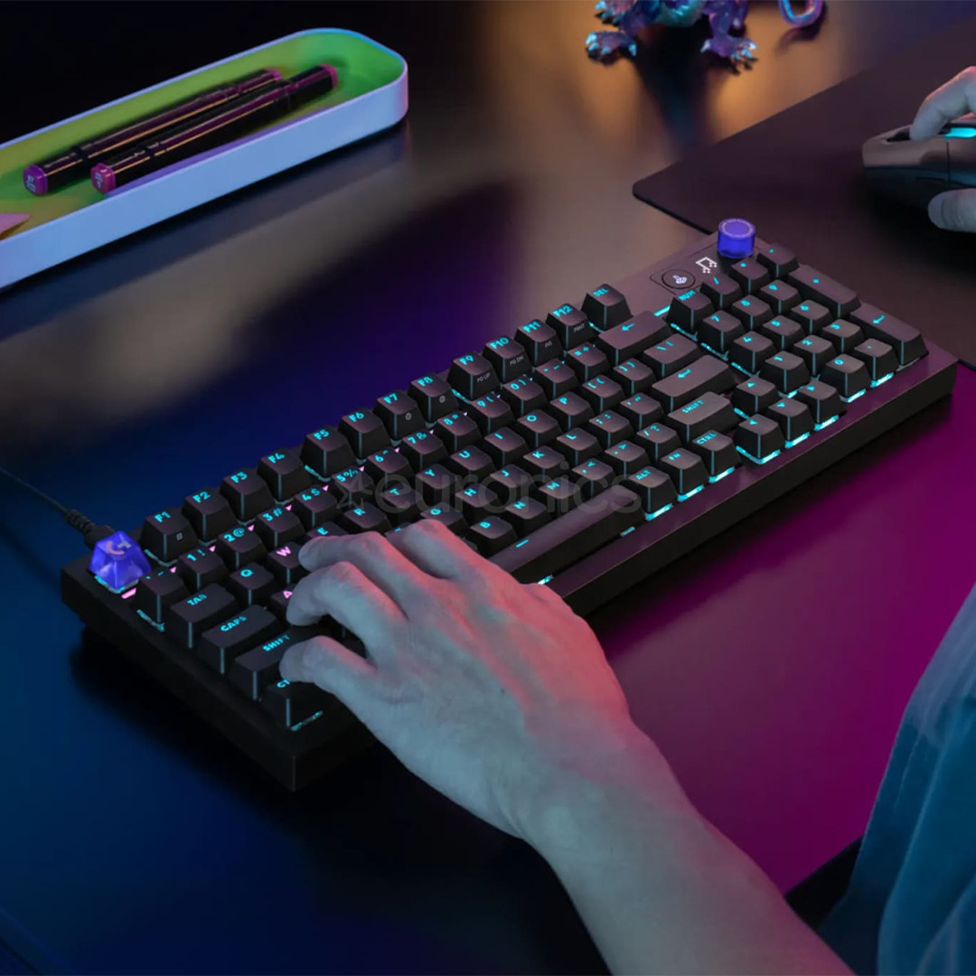 Logitech G316 X 98, Tactile, US, melna - Klaviatūra