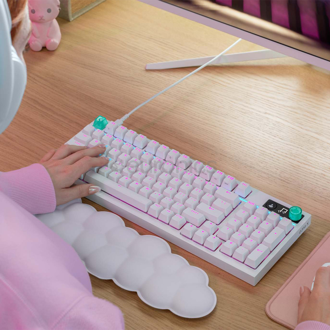 Logitech G316 X 98, Tactile, US, белый - Клавиатура