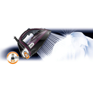 Tefal Ultimate Pure 3, 3000 W, violet - Steam iron